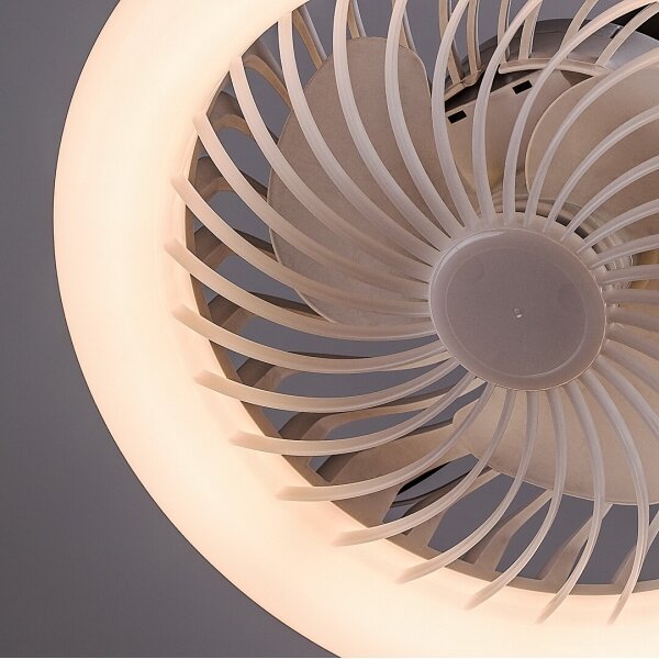 Rabalux 74031 - Lampada LED da terra con ventilatore 1xE27/16W/230V