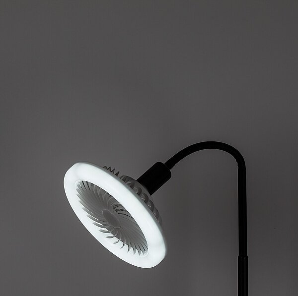 Rabalux 74031 - Lampada LED da terra con ventilatore 1xE27/16W/230V