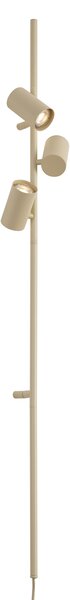 Lampada da parete moderna beige 3 luci - Jeana Luxe