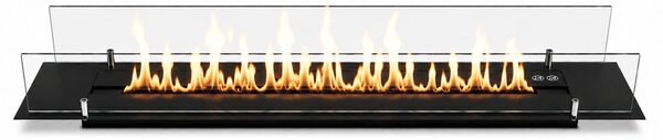 Divina Fire Bruciatore a Incasso per Camino a Bioetanolo Biocamino colore Nero da 90 TOPLINE - DF900VBLACK
