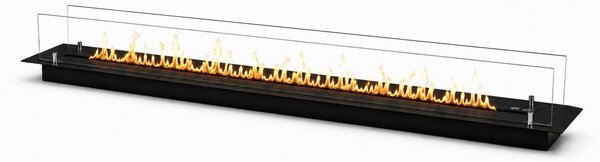 Divina Fire Bruciatore a Incasso per Camino a Bioetanolo Biocamino colore Nero da L 150 - DF1500VBLACK