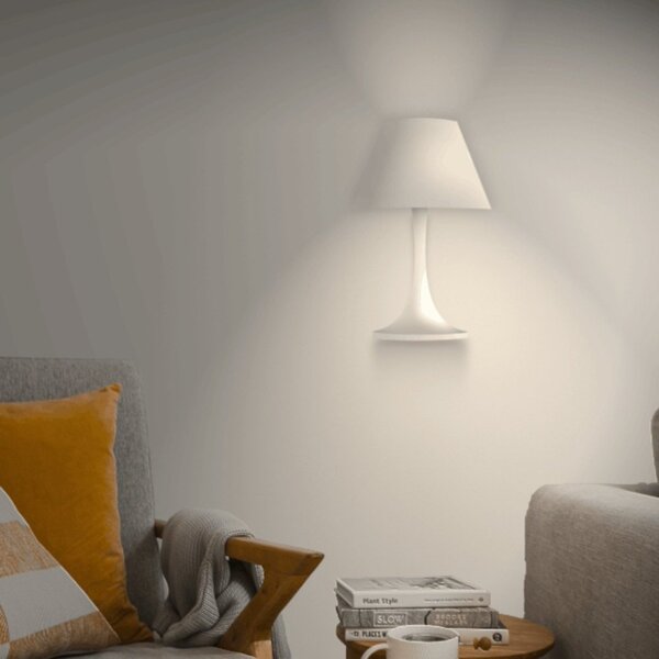 Applique gesso lampadari bartalini etseiv ap1 g9 led biemissione verniciabile - Lampadari Bartalini Gesso