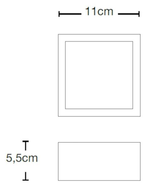 Plafoniera lampadari bartalini but qb gx53 led gesso verniciabile metallo - Lampadari Bartalini Gesso
