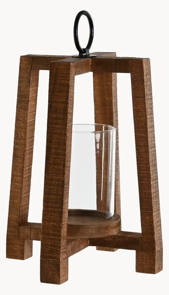 Lanterna in legno di mango Delilah