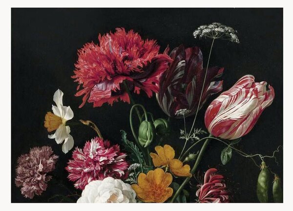 Carta da parati in tessuto non tessuto Golden Age Flowers II
