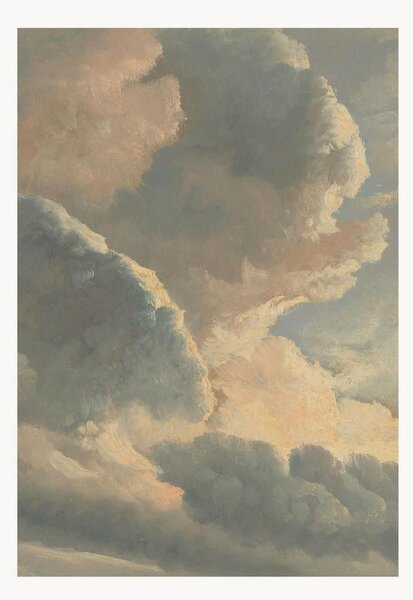 Carta da parati in tessuto non tessuto Golden Age Clouds