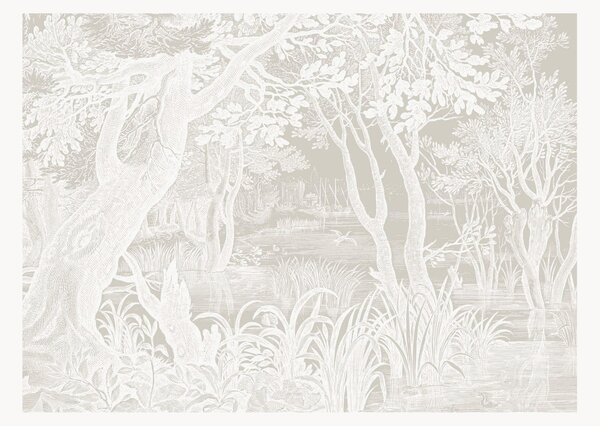 Carta da parati Engraved Landscapes