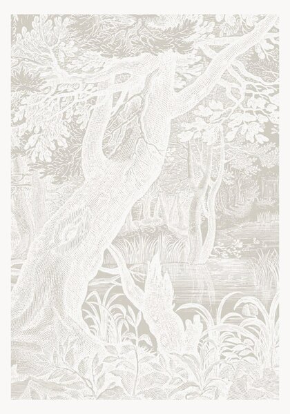 Carta da parati Engraved Landscapes