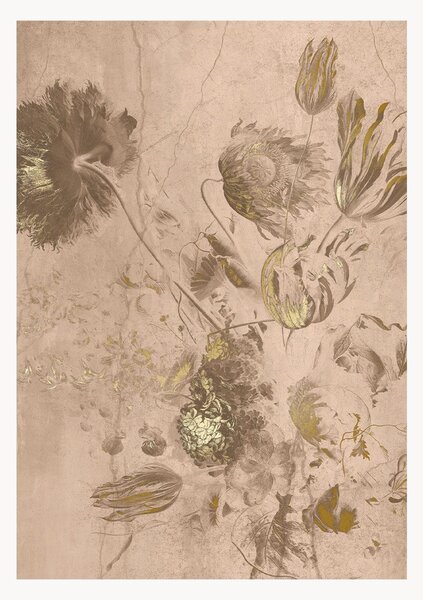 Carta da parati Fresco Flowers High Gloss