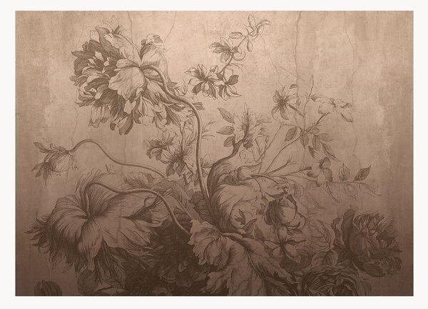 Carta da parati Frans Uyterlinde - Gradient Flowers
