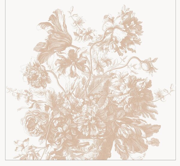 Carta da parati Engraved Flowes