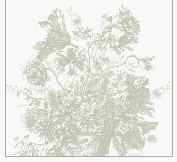 Carta da parati Engraved Flowes