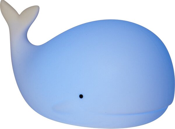 Luce notturna bianca a LED per bambini Whale – Star Trading