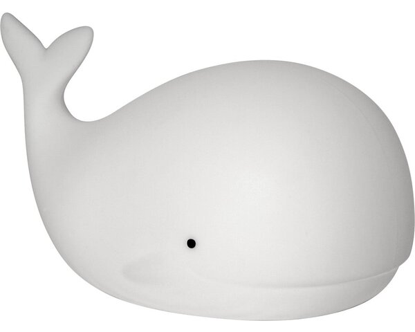 Luce notturna bianca a LED per bambini Whale – Star Trading