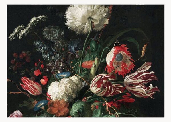 Carta da parati in tessuto non tessuto Golden Age Flowers I