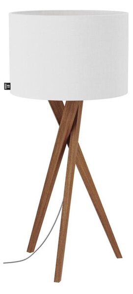 ByRydens 4002720-6002 - Lampada da tavolo VEGA 1xE27/8W/230V bianco/rovere