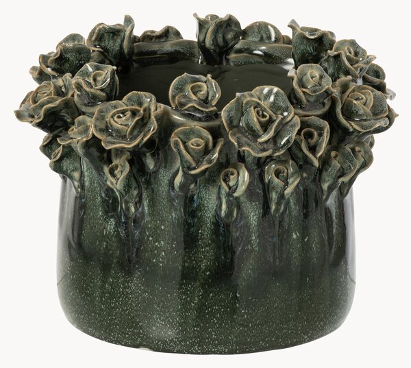 Portavaso in ceramica Roses