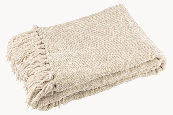 Coperta con bordi sfrangiati Felax