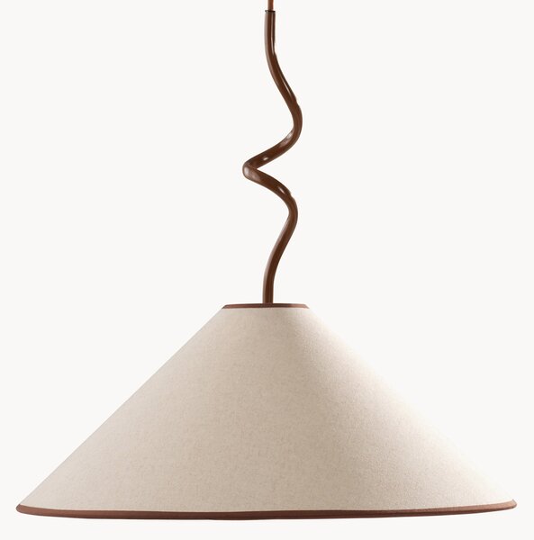 Lampada a sospensione in lino Juliet