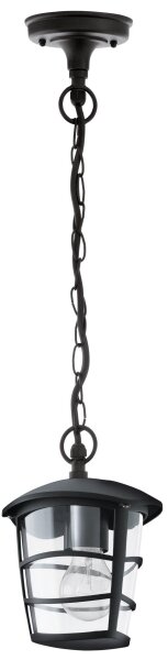 Eglo 93406 - Lampadario LED da esterno ALORIA 1xE27/8,5W/230V IP44