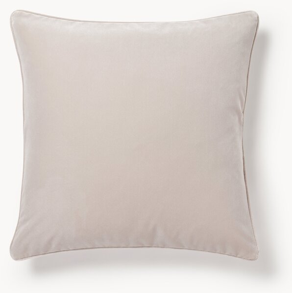 Cuscino grande in velluto Vetsak, 60 x 60 cm