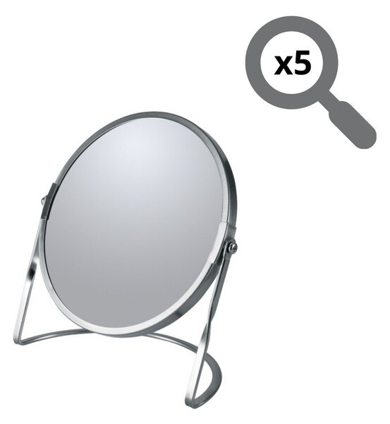 Specchio per make-up con ingrandimento (con ingrandimento 5x) ø 18 cm Akira – Spirella