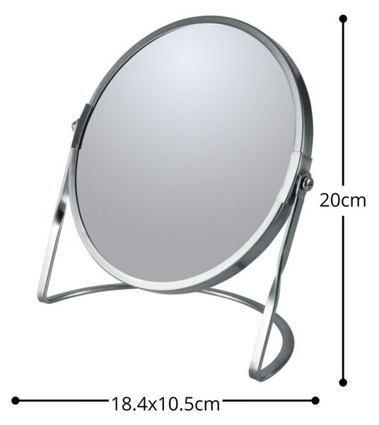 Specchio per make-up con ingrandimento (con ingrandimento 5x) ø 18 cm Akira – Spirella