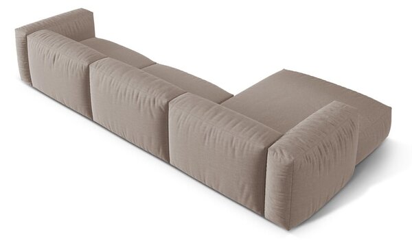 Divano angolare componibile beige (angolo sinistro) Martina - Micadoni Home