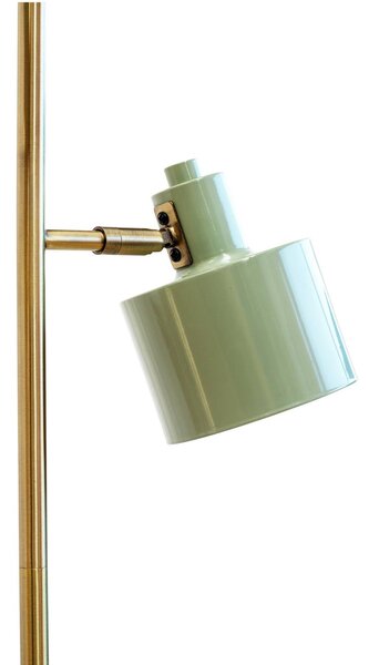 Lampada da terra Dyberg Larsen Ocean, oliva, altezza 160 cm, metallo