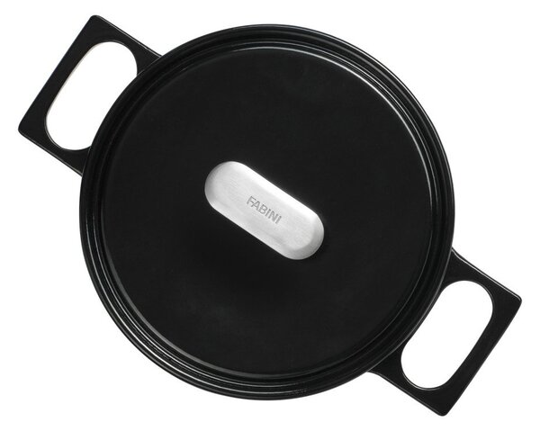 Casseruola in ghisa con coperchio incluso adatta all'induzione 2 l Mattia 3.0 – FABINI
