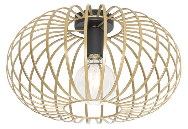 Lampada da soffitto intelligente oro 39 cm incl. Wifi G95 - Johanna