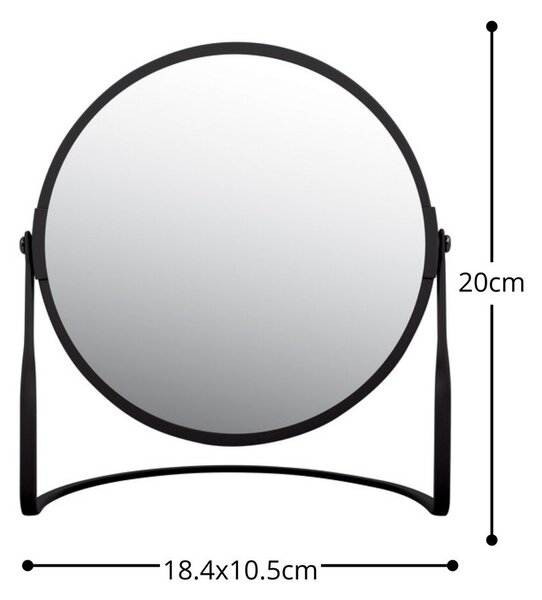 Specchio per make-up con ingrandimento (con ingrandimento 5x) ø 18 cm Akira – Spirella
