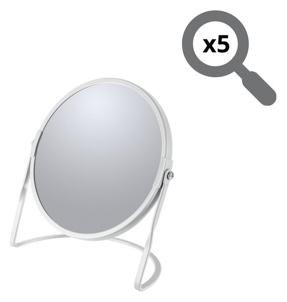 Specchio per make-up con ingrandimento (con ingrandimento 5x) ø 18 cm Akira – Spirella