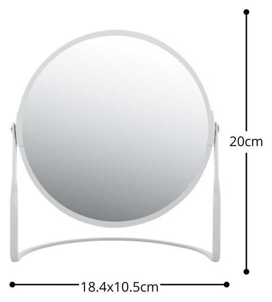 Specchio per make-up con ingrandimento (con ingrandimento 5x) ø 18 cm Akira – Spirella