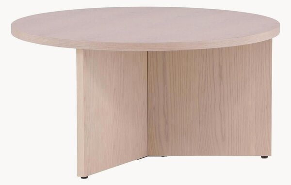 Tavolino da salotto rotondo effetto legno Saltö, Ø 65 cm