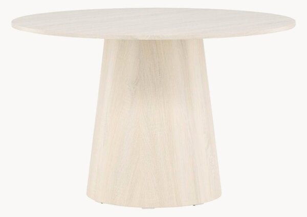 Tavolo rotondo effetto legno Lanzo, Ø 120 cm