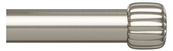 Bastone per tende argentato in acciaio regolabile 91 - 168 cm Cleo – Umbra