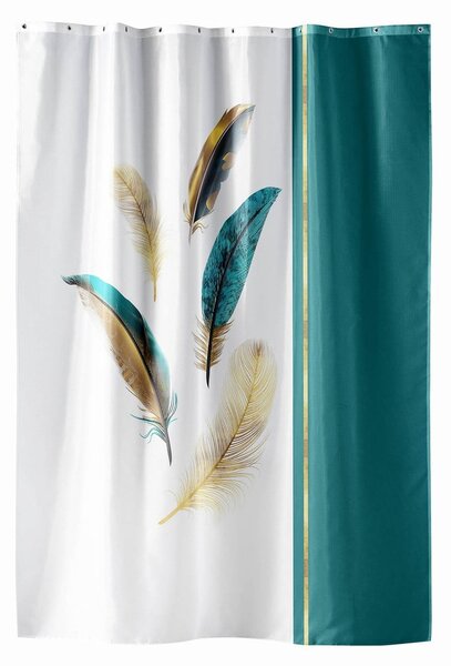 Tenda per doccia 180x200 cm Plumiss – douceur d'intérieur
