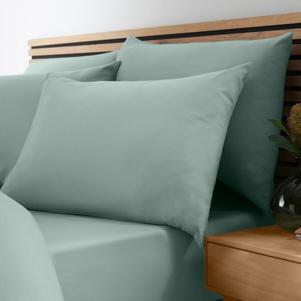 Lenzuolo con angoli verde 90x190 cm So Soft Non-Iron – Catherine Lansfield