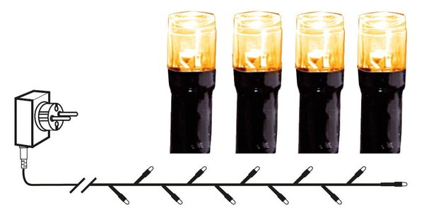 Catena luminosa a LED, lunghezza 2,8 m - Star Trading