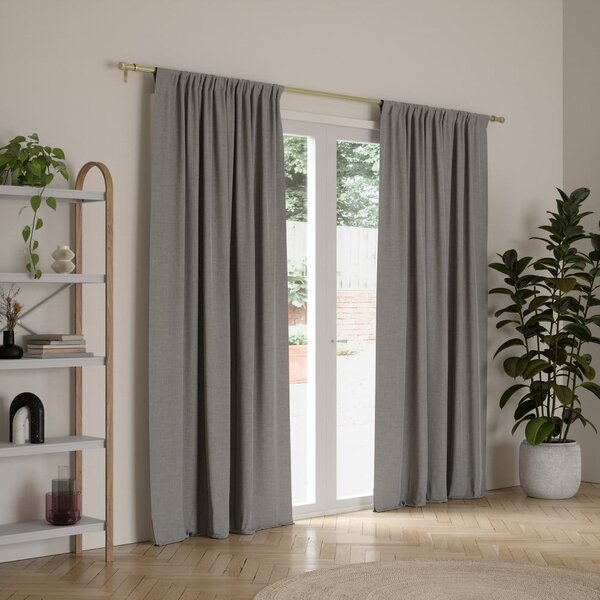 Bastone per tende dorato in acciaio regolabile 91 - 168 cm Cleo – Umbra