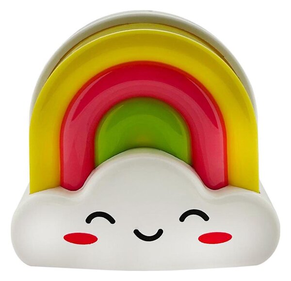 Lampada notturna LED per bambini LED/0,5W/230V arcobaleno