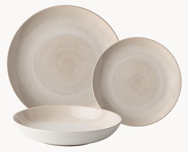 Servizio di piatti Elements, 4 persone, set da 12