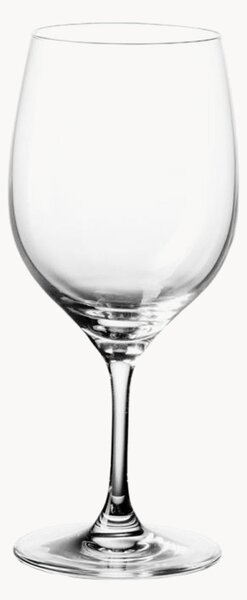 Set di 4 bicchieri da vino rosso in cristallo Anno