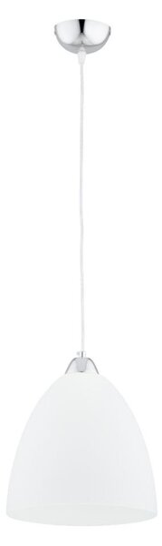 Lampadario a sospensione con filo LERA 1xE27/15W/230V cromo lucido