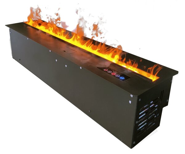 Camino elettrico 3D a vapore acqueo da incasso, Led, con l’app, ElectricSun MISTique medio 100 cm