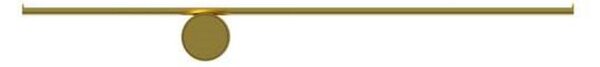 Applique da parete FLOS, Beige, Soggiorno, Alluminio
