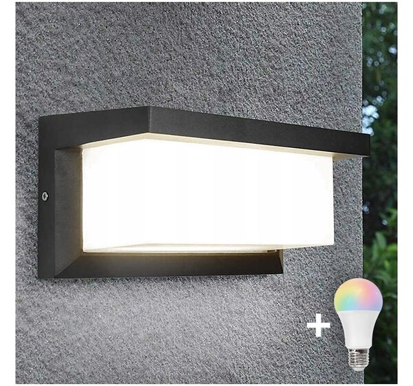 Applique da esterno dimmerabile LED RGBW NEELY 1xE27/9W/230V IP54 antracite
