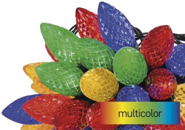 Catena LED da esterno natalizia 50xLED/8 modalità 14,8m IP44 multicolore