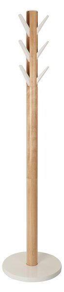 Appendino in legno bianco in gomma naturale Flapper - Umbra